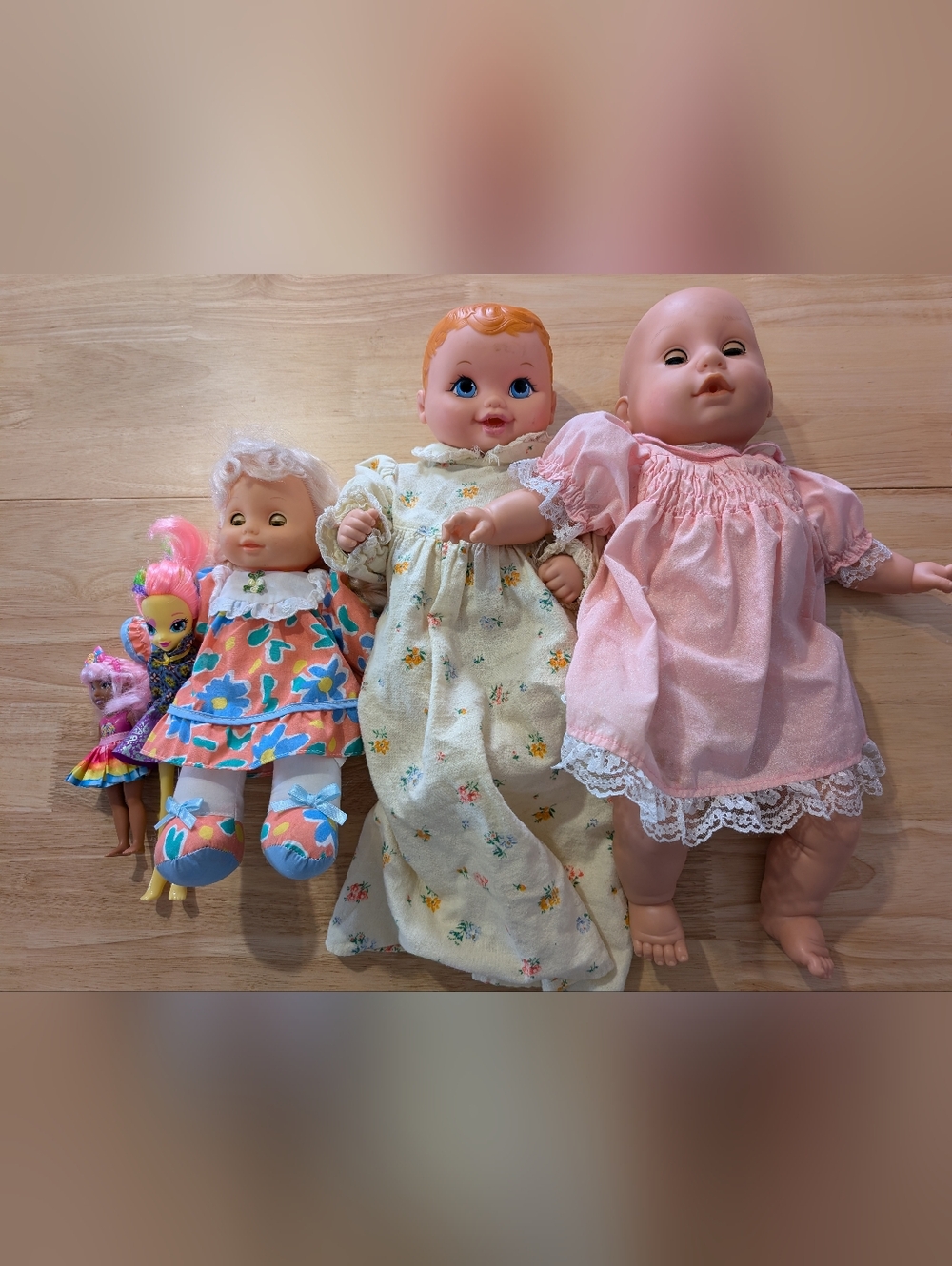 Pink Baby Doll in Pink Dress - Kids Toy